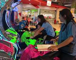 The mall also provides education and an entertaining area for the kids. There is also a gaming zone and a 24-lane bowling Viva bowling alley for those
